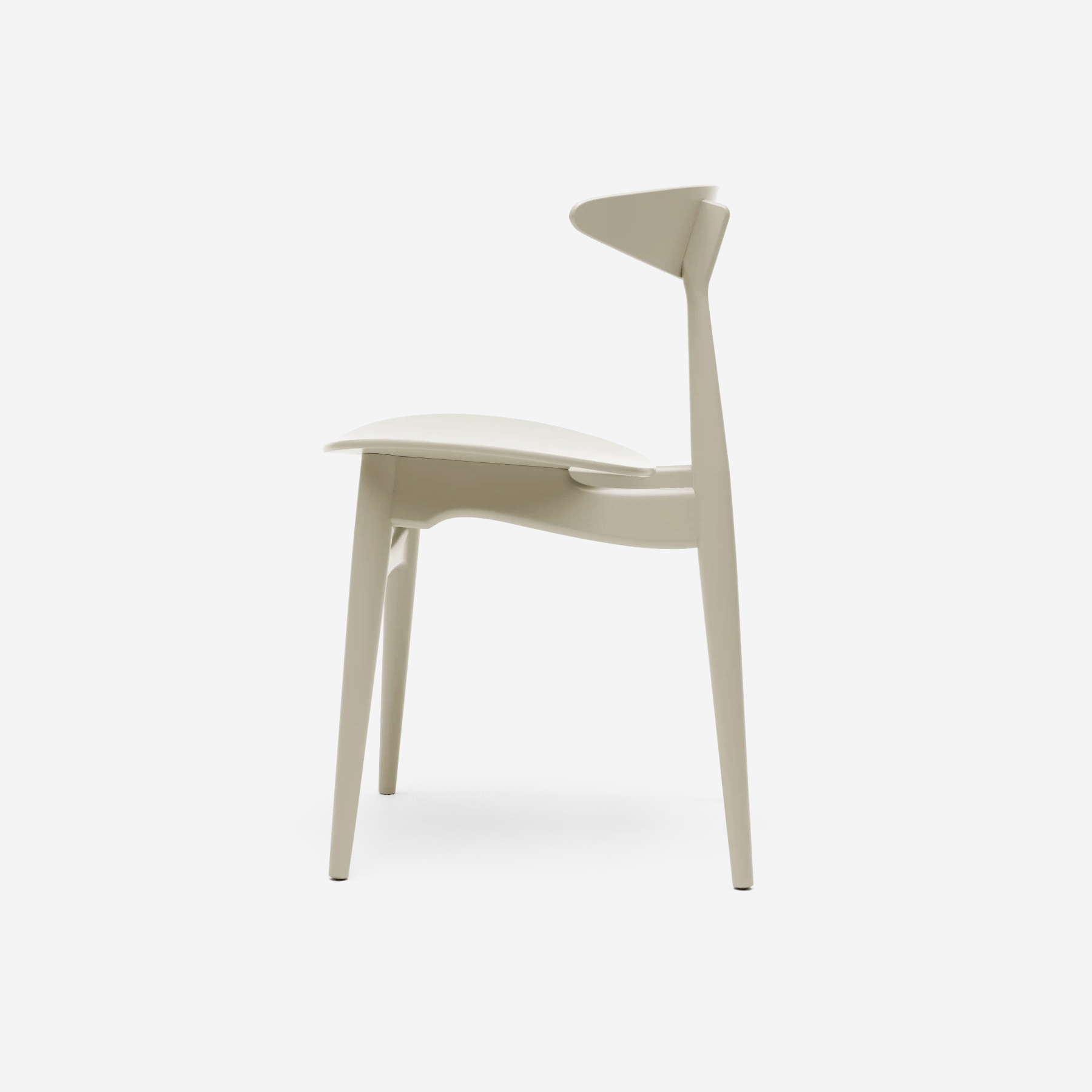 CH33T Chair, beech natural white - Moleta Munro Limited