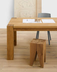 T04 Bigfoot Dining Table, Oiled Oak