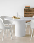 TA20 Hiroki Dining Table, Marble