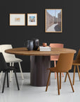 TA20 Hiroki Dining Table, Walnut