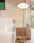 Clam Floor Light