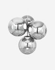 Globe Chandelier Small, Silver