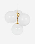 Globe Chandelier Small, Opal