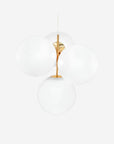 Globe Chandelier Small, Opal