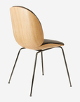 Beetle Dining Chair, Veneer Shell & Leather