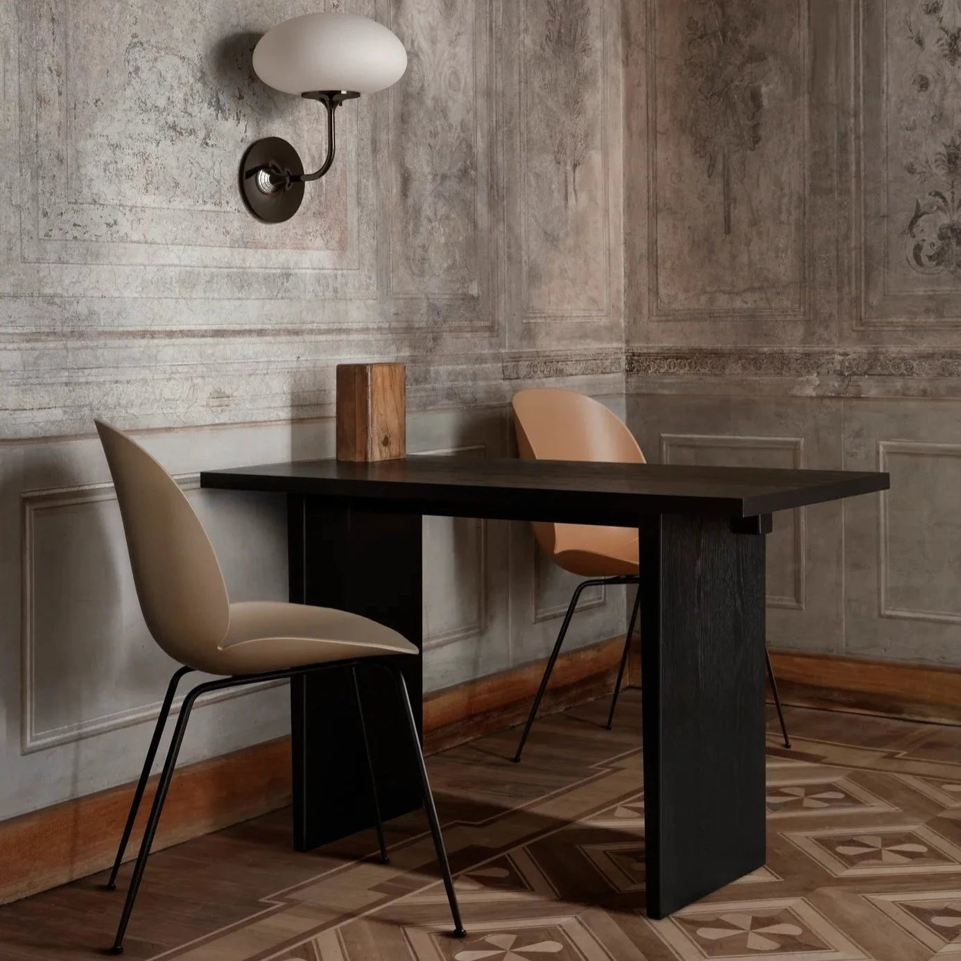 Beetle dining chair, Conic base - Moleta Munro Limited