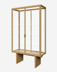 Private Vitrine/Showcase Cabinet, Light Oak