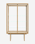 Private Vitrine/Showcase Cabinet, Light Oak