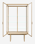 Private Vitrine/Showcase Cabinet, Light Oak