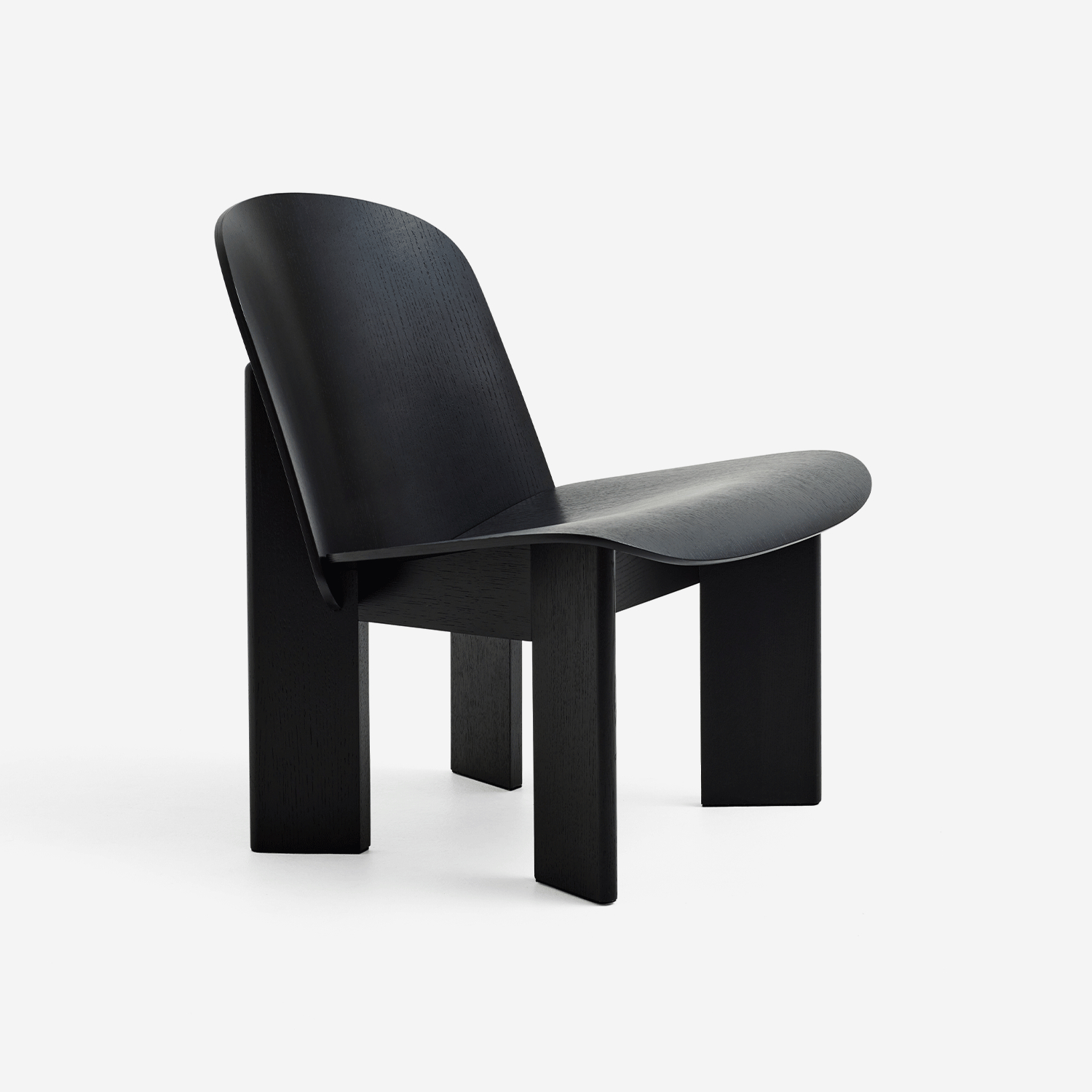 Chisel Lounge Chair, Lacquered