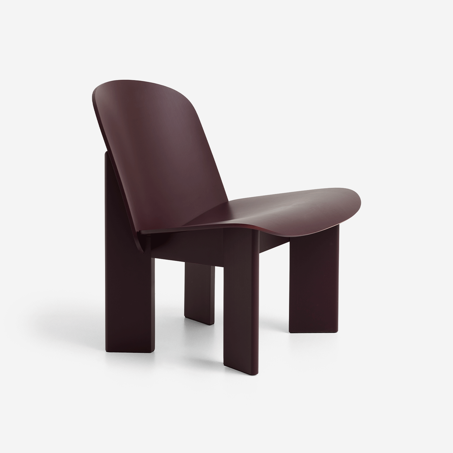 Chisel Lounge Chair, Lacquered