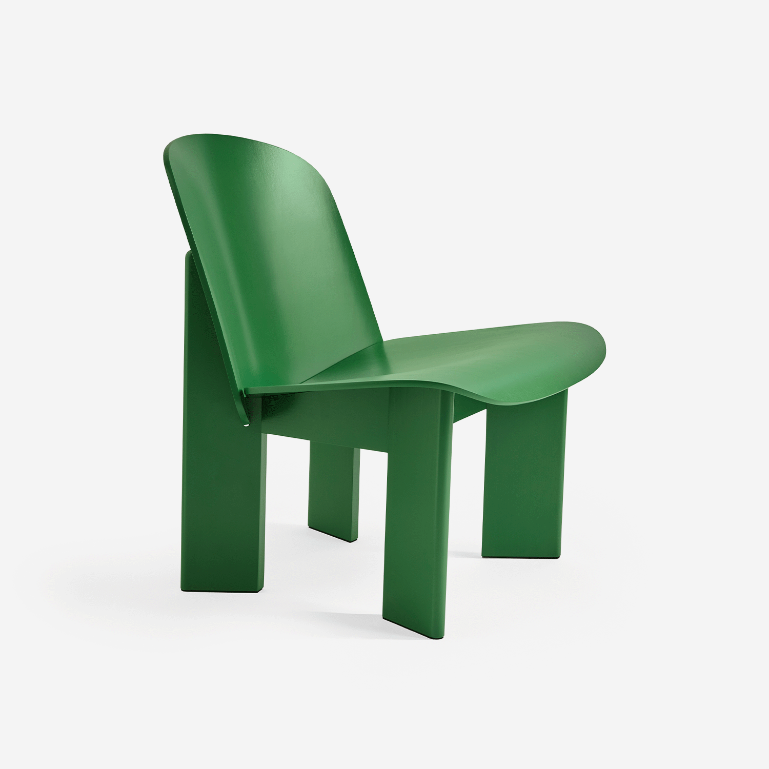 Chisel Lounge Chair, Lacquered