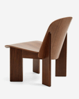 Chisel Lounge Chair, Walnut