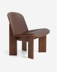 Chisel Lounge Chair, Leather
