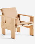 Crate Lounge Chair with Folding Cushion