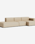 Mags Soft Low Armrest 3 Seater Sofa, Combination 4