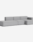 Mags Soft Low Armrest 3 Seater Sofa, Combination 4