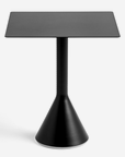 Palissade Cone Table, Square Tabletop