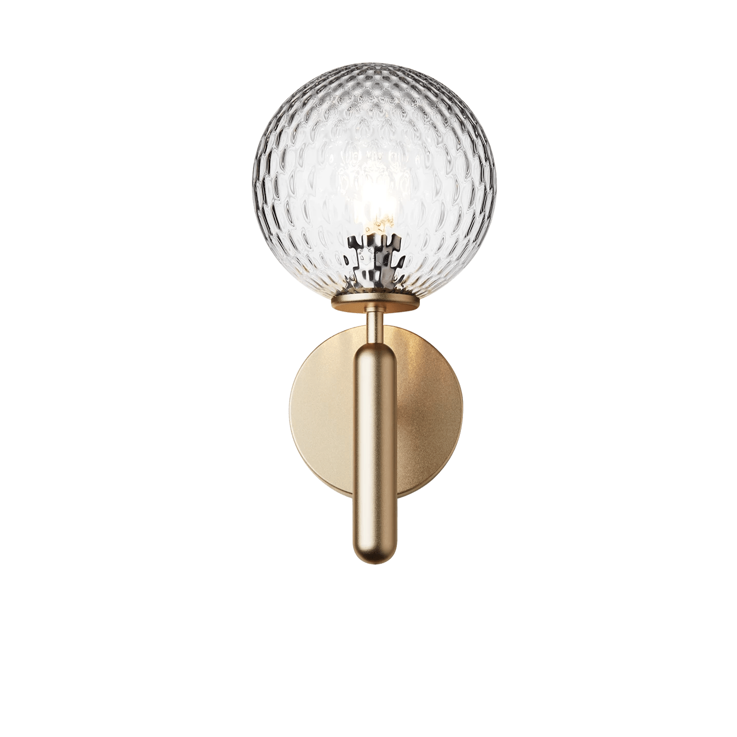 Miira wall light, Optic Clear - Moleta Munro Limited