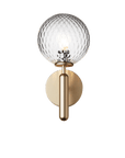 Miira wall light, Optic Clear - Moleta Munro Limited