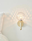 Miira wall light, Optic Clear - Moleta Munro Limited