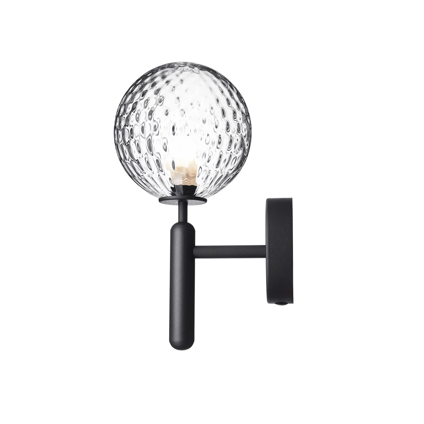 Miira wall light, Optic Clear - Moleta Munro Limited
