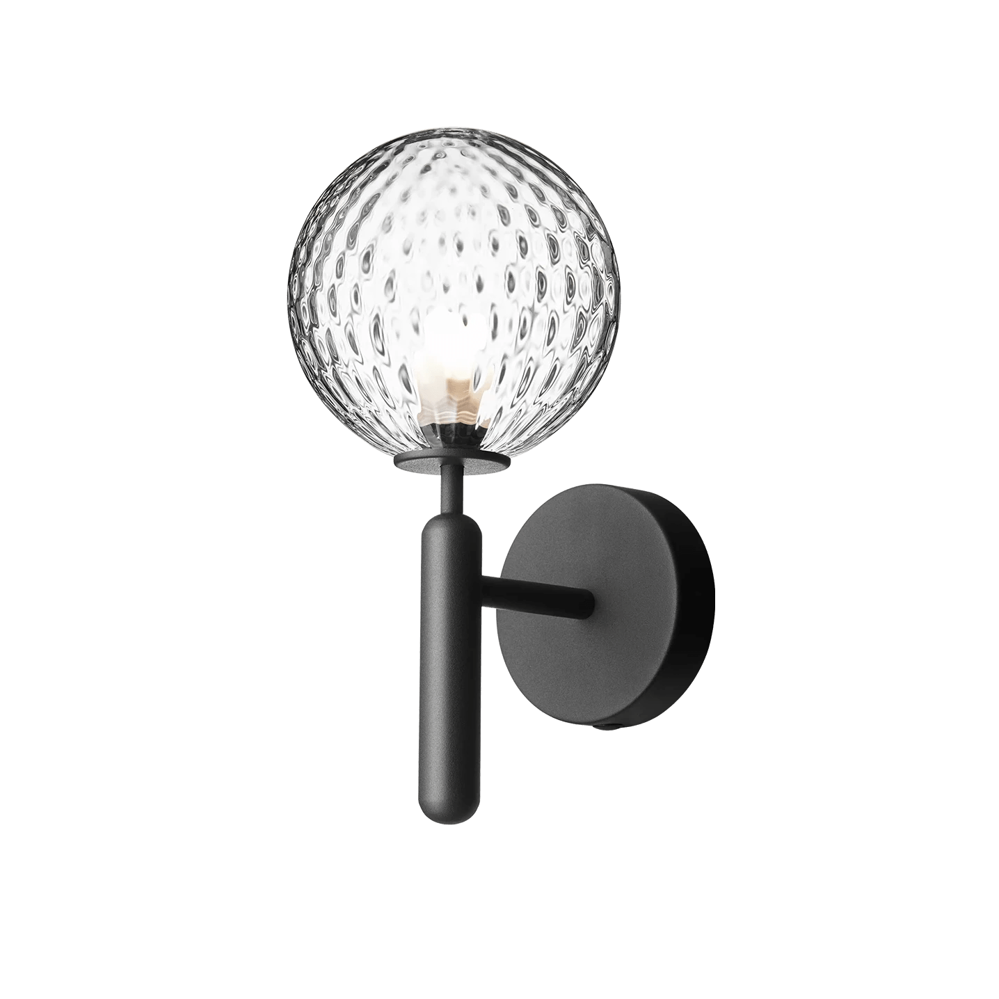 Miira wall light, Optic Clear - Moleta Munro Limited