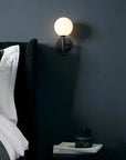 Miira wall light, Opal - Moleta Munro Limited