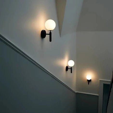 Miira wall light, Opal - Moleta Munro Limited