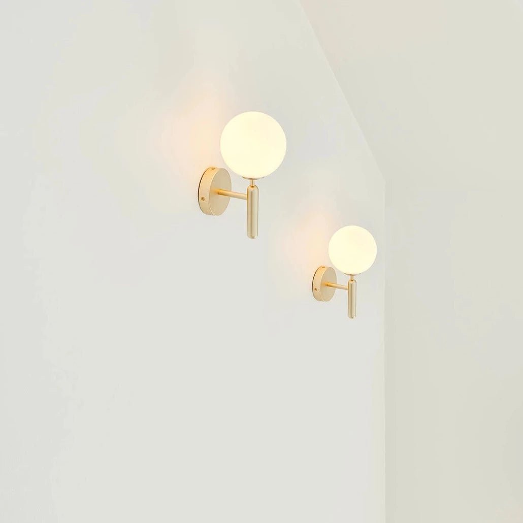 Miira wall light, Opal - Moleta Munro Limited