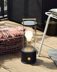 The Muse Portable Lamp in Hackles Black - Moleta Munro Limited