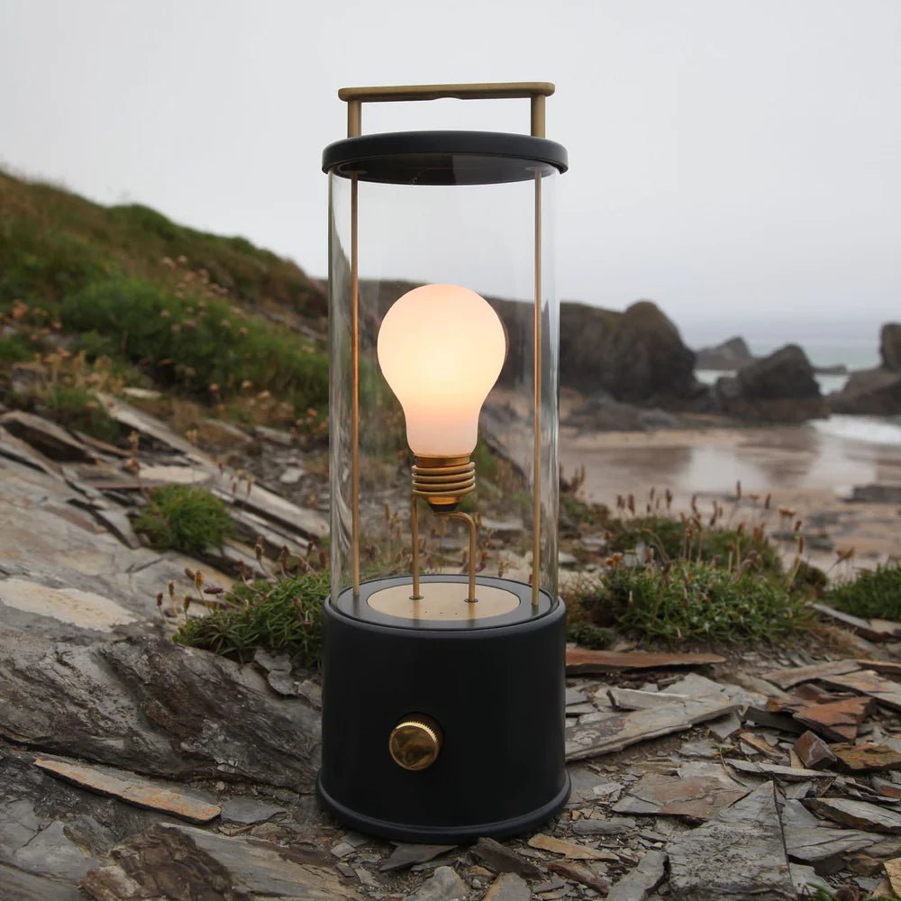 The Muse Portable Lamp in Hackles Black - Moleta Munro Limited
