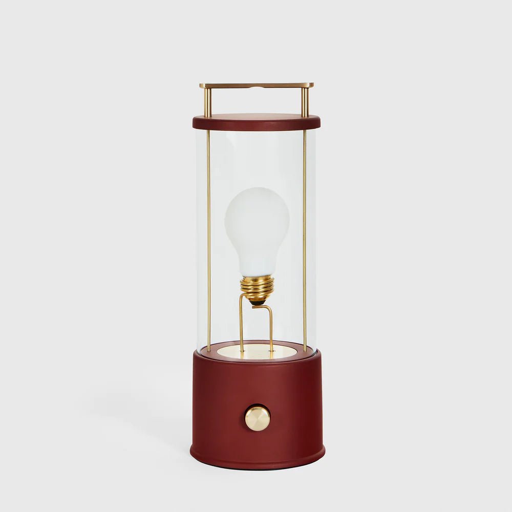 The Muse Portable Lamp in Pomona Red - Moleta Munro Limited