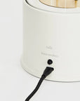 The Muse Portable Lamp in Candlenut White - Moleta Munro Limited