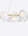 Petalli 10, White/Polished Brass