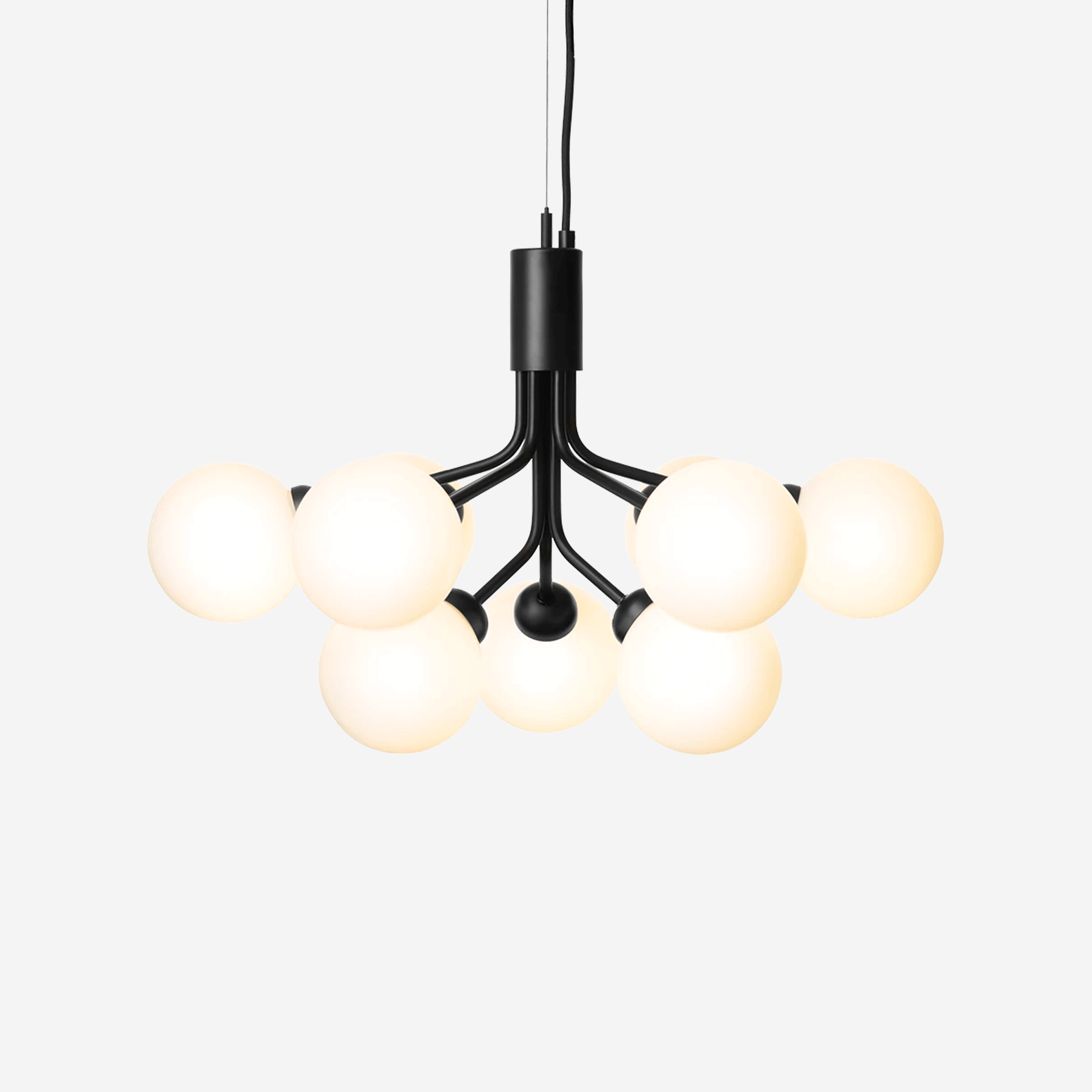 Apiales 9 Chandelier, Opal