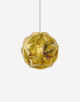 Puff Pendant, Brass