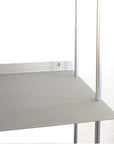 Krossing Shelving System, 100 x 100, Aluminium