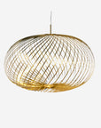 Spring Pendant Large, Brass