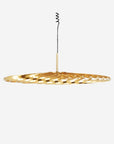 Spring Pendant Small, Brass