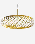 Spring Pendant Small, Brass