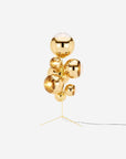 Mirror Ball Stand Chandelier, Gold