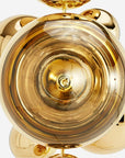 Mirror Ball Stand Chandelier, Gold