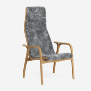 Lamino Lounge Chair, Oak & Sheepskin