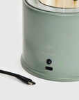 The Muse Portable Lamp in Pleasure Garden Green - Moleta Munro Limited