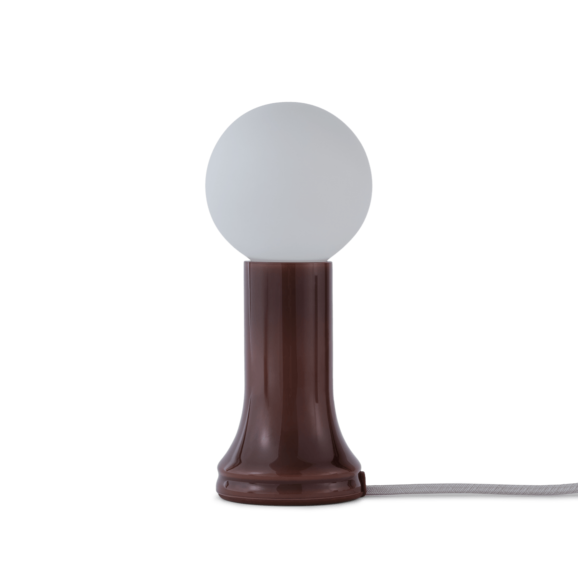 Shore Table Lamp, Bottle Brown