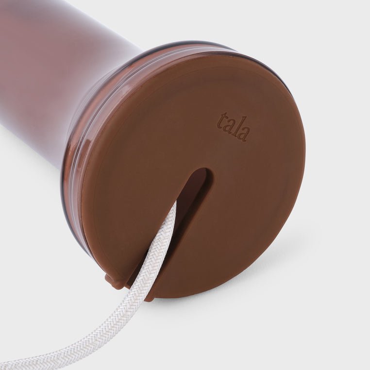 Shore Table Lamp, Bottle Brown