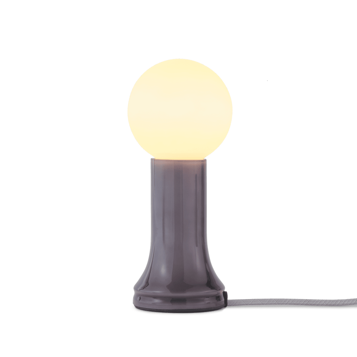 Shore Table Lamp, Smoke Grey