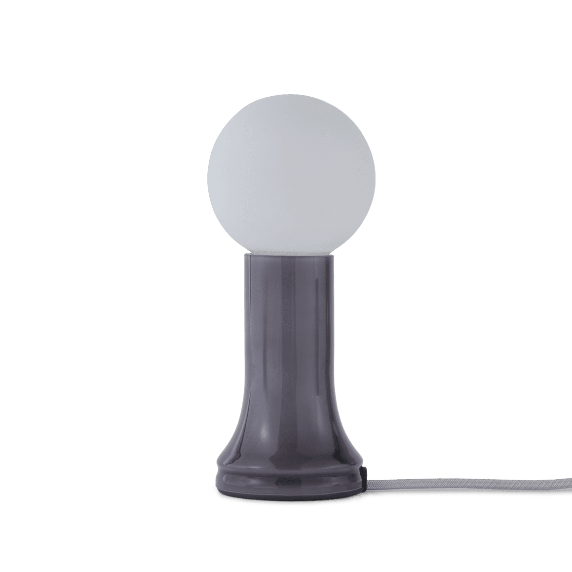 Shore Table Lamp, Smoke Grey