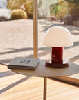 Setago JH27 Portable table lamp, Maroon and Grape